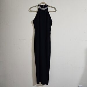 Daymor Couture Embellished Collar Gown